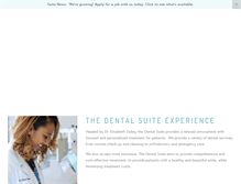 Tablet Screenshot of dentalsuitedc.com